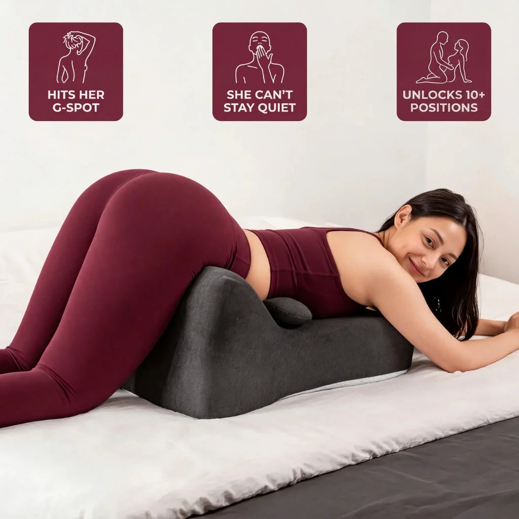 Swayie™- The Pillow That Makes Her Grip The Sheets